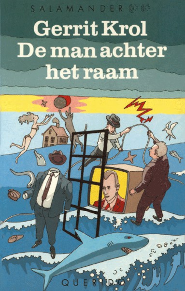 De man achter het raam