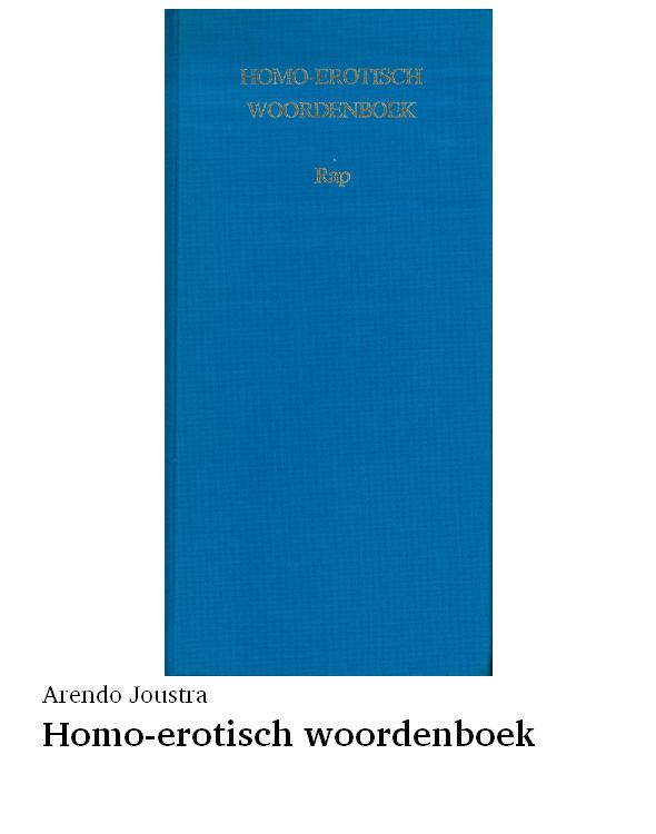Homo-erotisch woordenboek