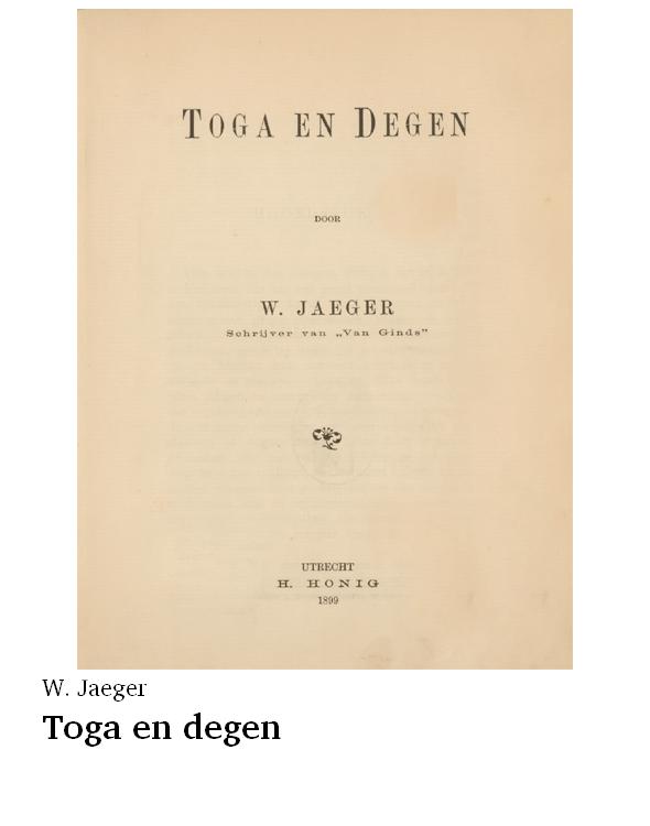 Toga en degen