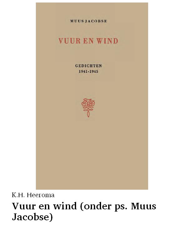 Vuur en wind (onder ps. Muus Jacobse)