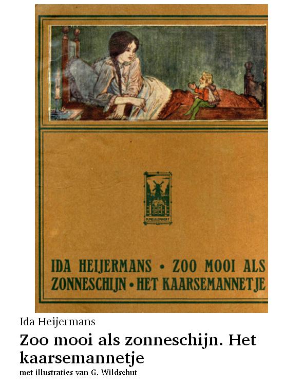Zoo mooi als zonneschijn. Het kaarsemannetje