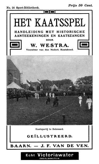 Het kaatsspel / handleiding met historische aanteekeningen en kaatszangen
