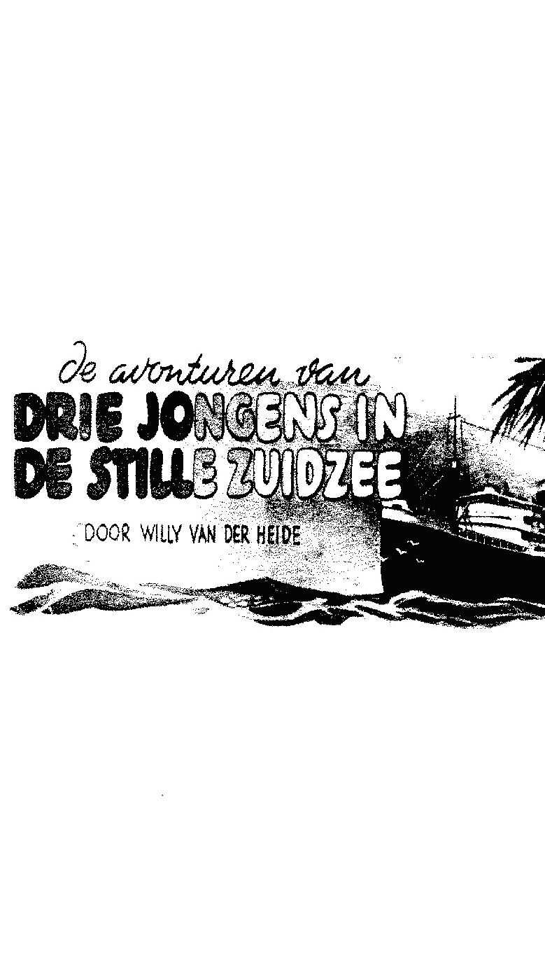 De avonturen van drie jongens in de Stille Zuidzee