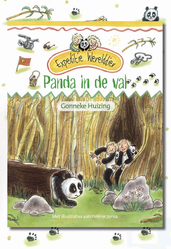 Panda in de val