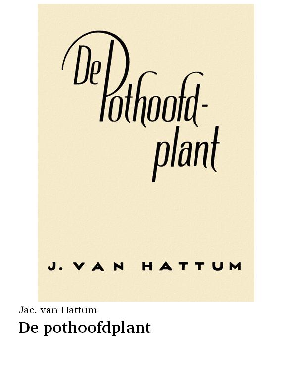 De pothoofdplant