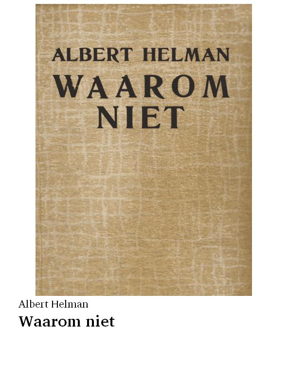 Waarom niet