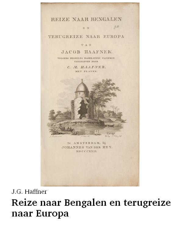 Reize naar Bengalen en terugreize naar Europa
