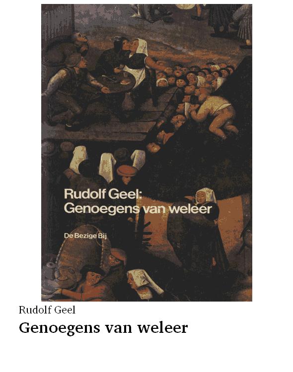 Genoegens van weleer