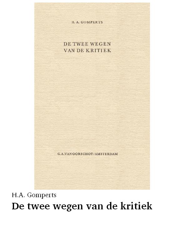De twee wegen van de kritiek