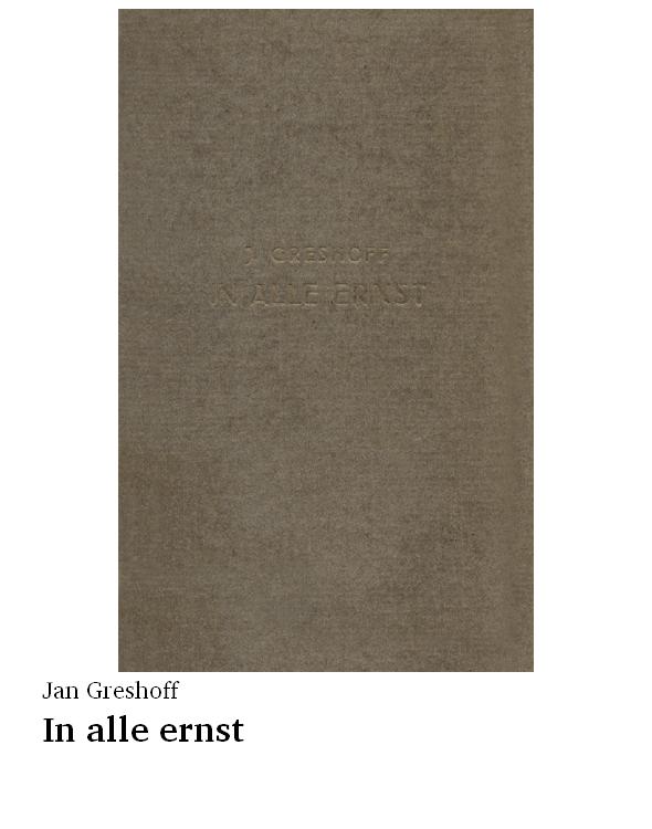 In alle ernst