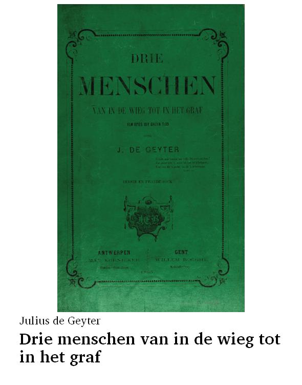 Drie menschen van in de wieg tot in het graf