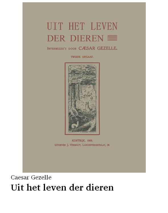 Uit het leven der dieren