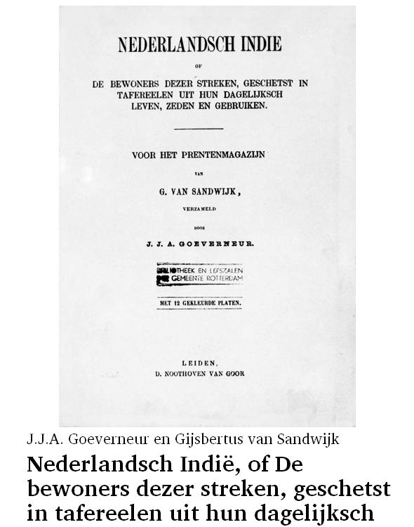 Nederlandsch Indië, of De bewoners dezer streken, geschetst in tafereelen uit hun dagelijksch leven, zeden en gebruiken