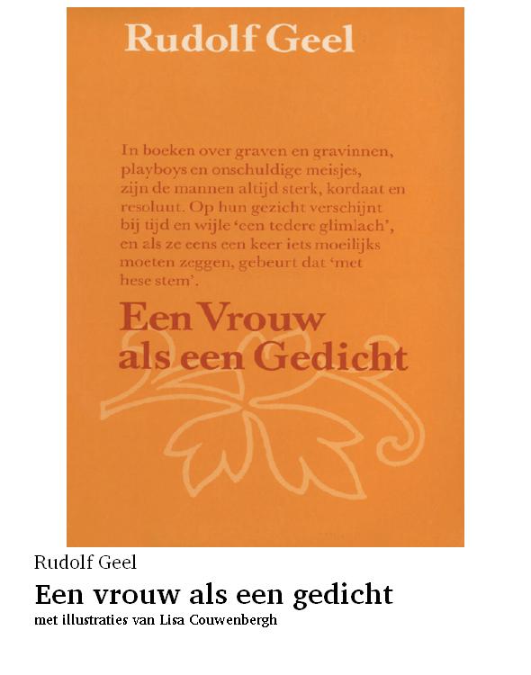 Een vrouw als een gedicht