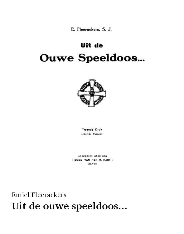 Uit de ouwe speeldoos...