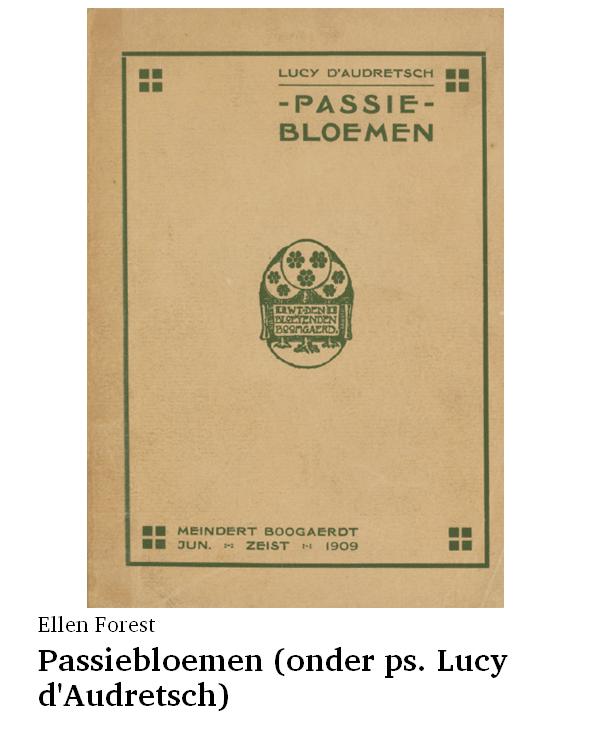 Passiebloemen (onder ps. Lucy d'Audretsch)