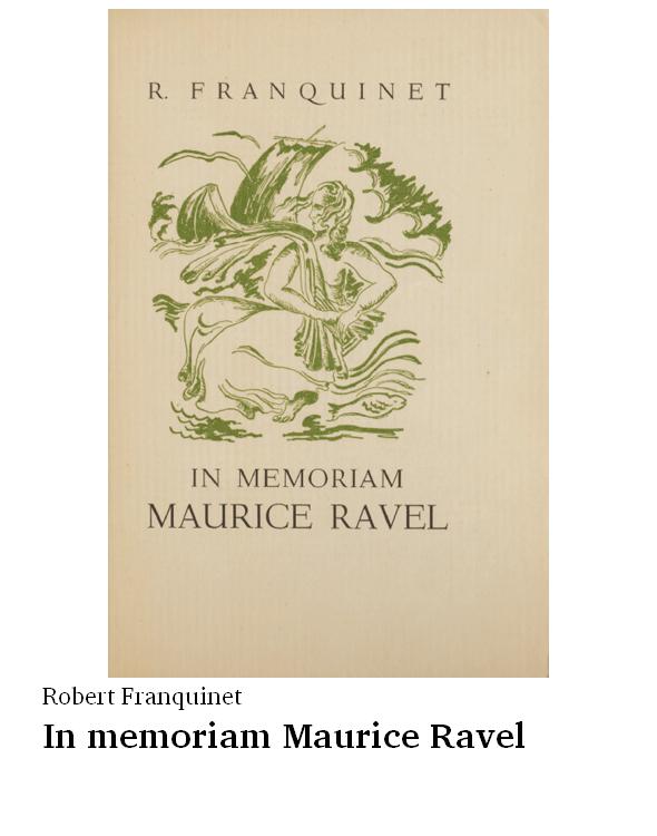 In memoriam Maurice Ravel