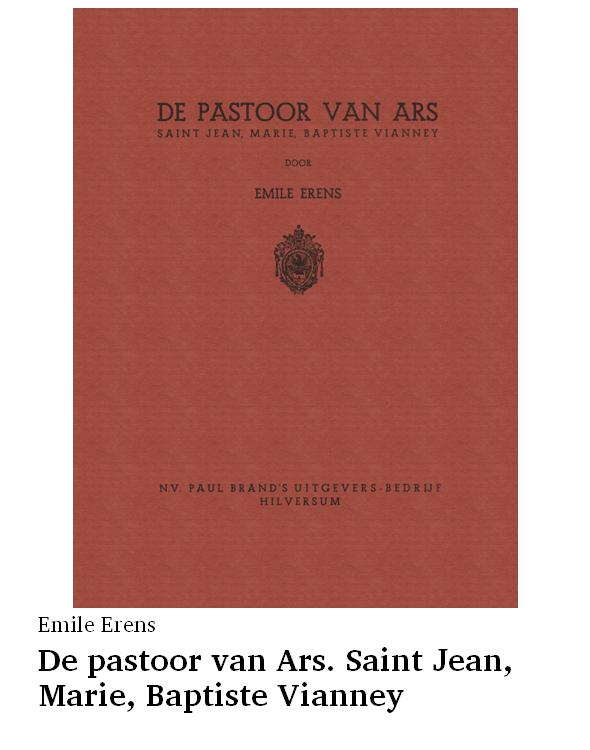 De pastoor van Ars. Saint Jean, Marie, Baptiste Vianney