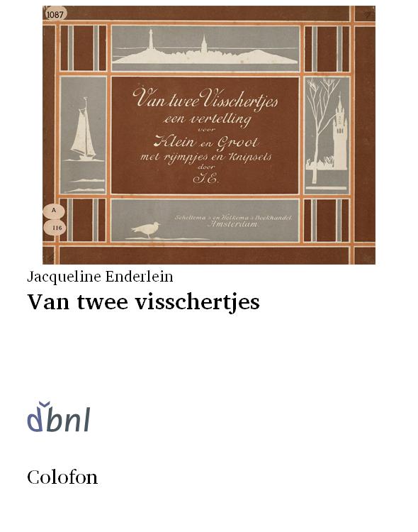 Van twee visschertjes