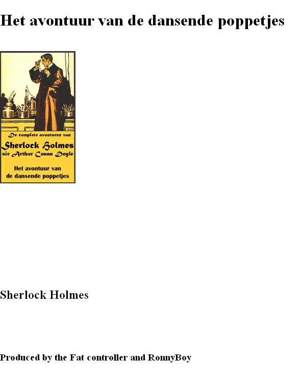 Sherlock Holmes 28 - Het Avontuur Van De Dansende Poppetjes