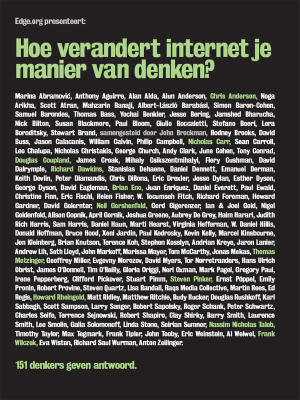 Hoe verandert internet je manier van denken