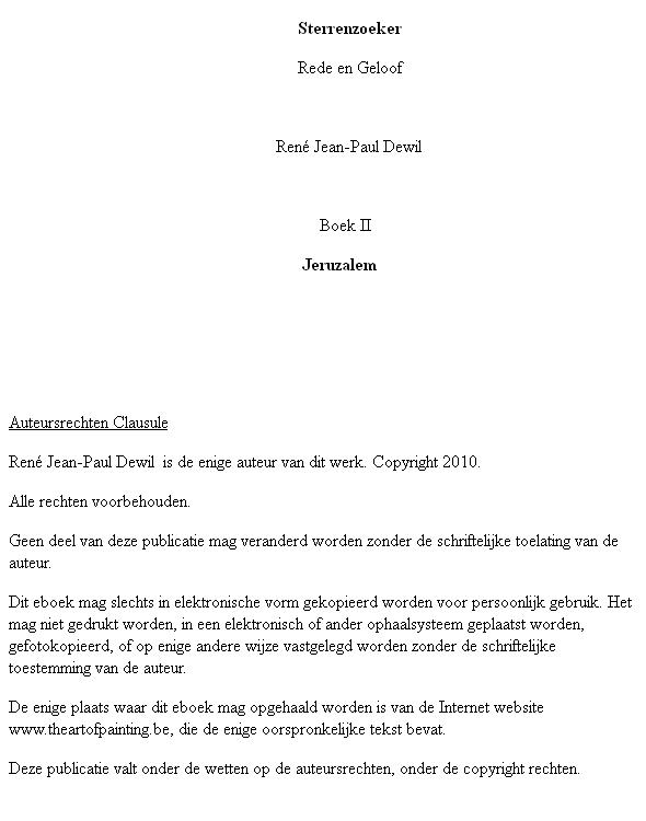Paul - [Sterrenzoeker, deel 2] Jeruzalem