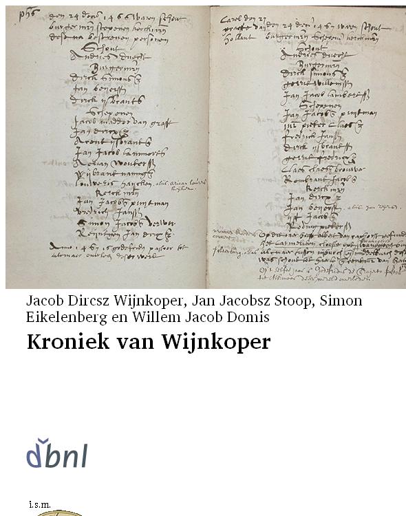 Kroniek van Wijnkoper