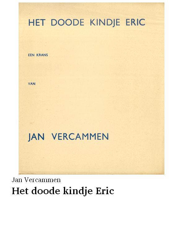 Het doode kindje Eric