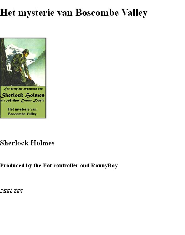 Sherlock Holmes 06 - Het Mysterie Van Boscombe Valley