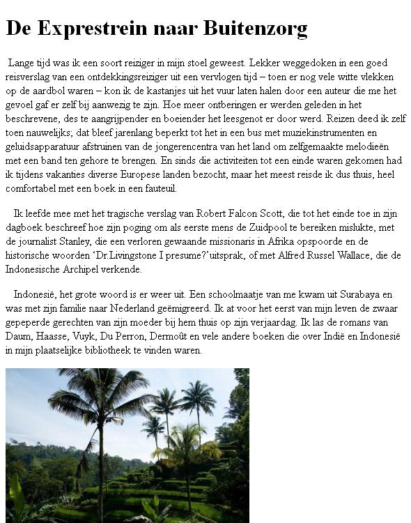 Naar de bekende weg