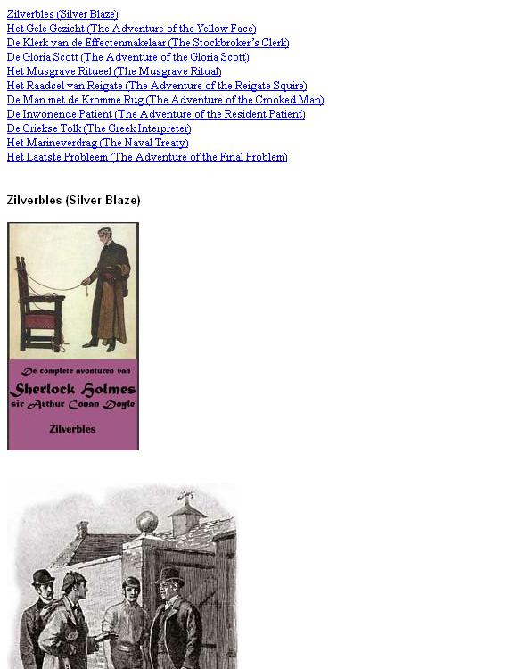 02 De Memoires van Sherlock Holmes (The Memoirs of Sherlock Holmes, 1894)