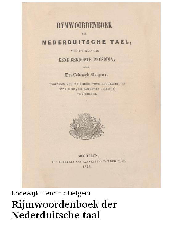Rijmwoordenboek der Nederduitsche taal
