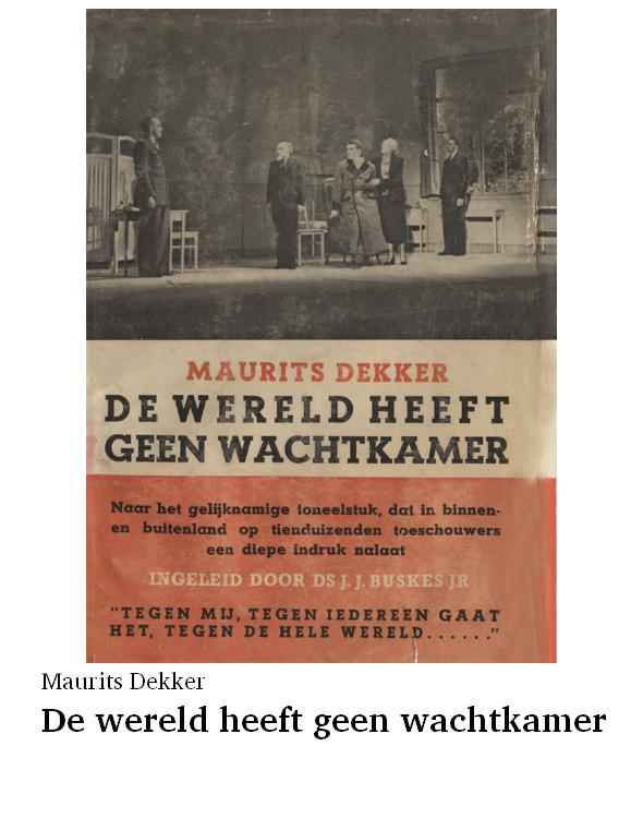 De wereld heeft geen wachtkamer