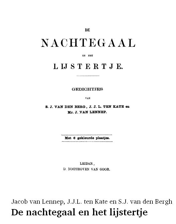 De nachtegaal en het lijstertje