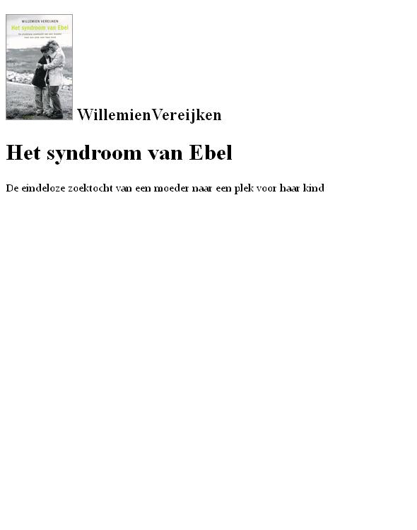Ebel (Het Syndroom Van Ebel)