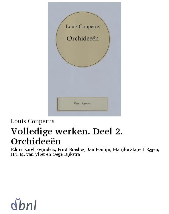 Volledige werken. Deel 2. Orchideeën