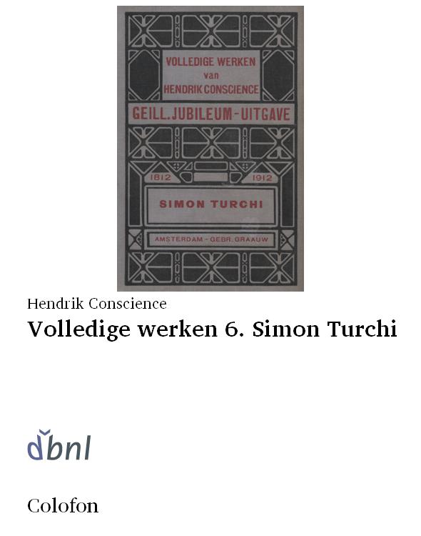 Volledige werken 6. Simon Turchi
