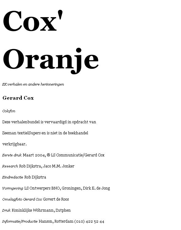 EK verhalen