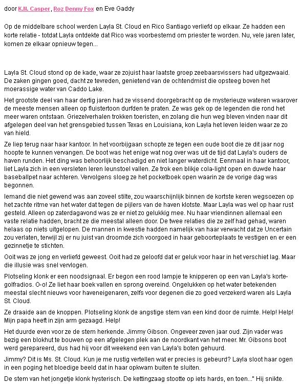 Terug in het paradijs