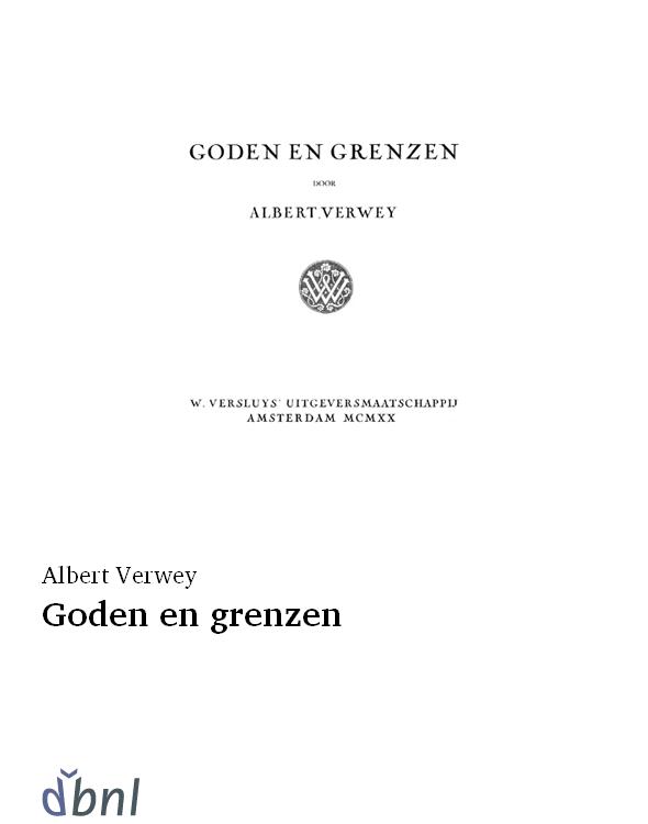 Goden en grenzen