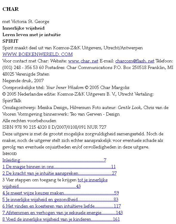 Innerlijke Wijsheid
