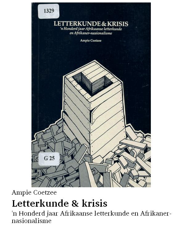 Letterkunde & krisis