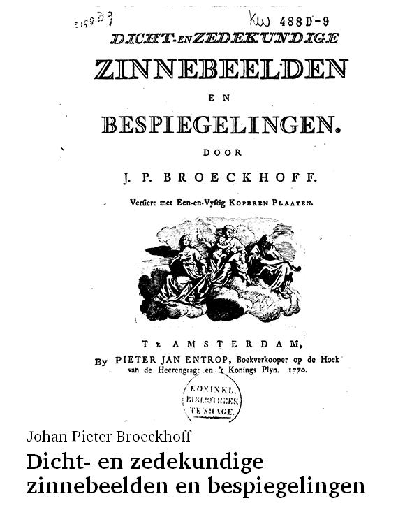 Dicht- en zedekundige zinnebeelden en bespiegelingen