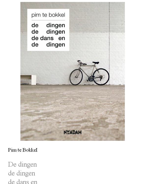De dingen de dingen de dans en de dingen
