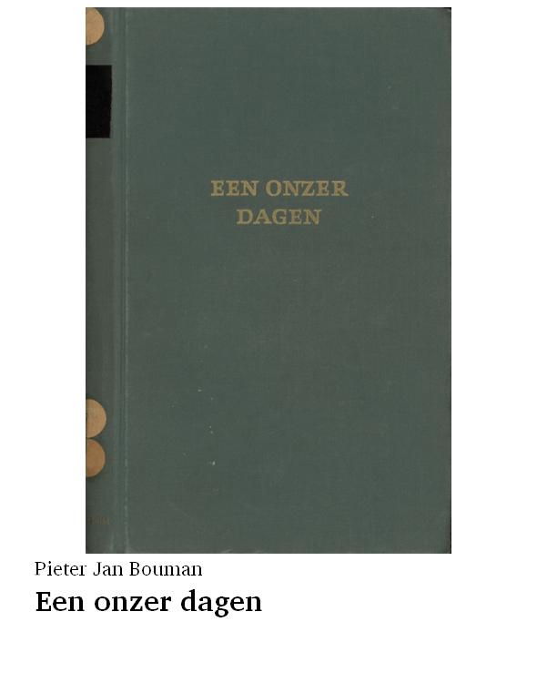 Een onzer dagen