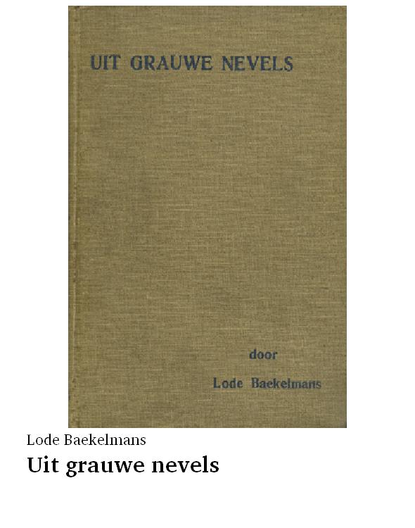 Uit grauwe nevels