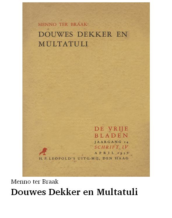 Douwes Dekker en Multatuli