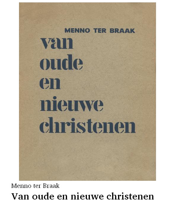 Van oude en nieuwe christenen