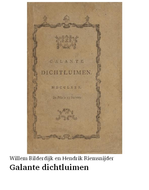 Galante dichtluimen