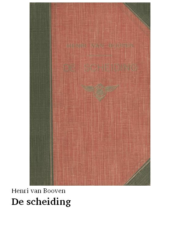 De scheiding